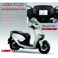 HONDA CUV EM 1 PLUS SPEEDOMETER ANTI-SCRATCH STICKER 5X THICKER MATERIAL SUPER GLOSSY