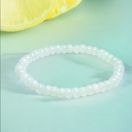 冰種翡翠算盤珠手珠手鍊 | 天然緬甸玉A貨翡翠 | 送禮
