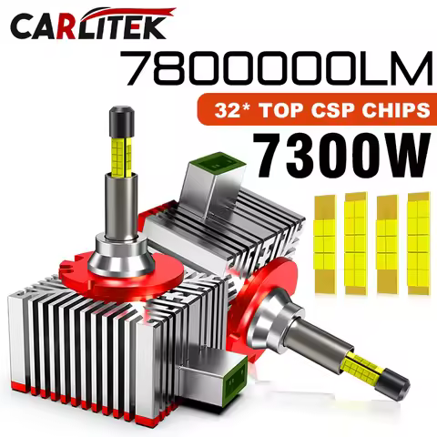 D3S D1S LED Headlights D3S 360 LED Canbus No Error 1:1 HID D1R D3R Auto Lamp 7800000LM 7300W Plug&Pl