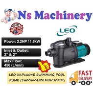 LEO XKP1604E SWIMMING POOL PUMP (1600W/450LMIN/50MM)Leo Water Pump