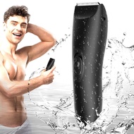 Body Hair Trimmer for Men Cordless Groin Pubic Trimmer Balls Shaver Clipper Private Part Groomer intimate areas