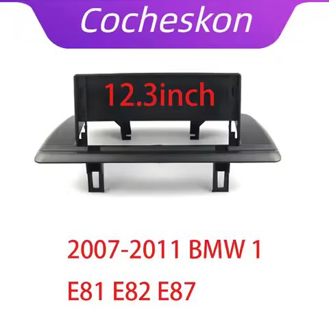 Car Frame Fascia Adapter Canbus Box Decoder Android Radio Dash Fitting Panel Kit For BMW 1 Series E8