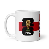 2026 World Cup Mug Souvenir Custom Mug World Cup Glass 2026 England World Cup