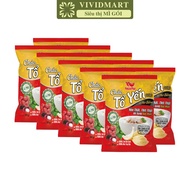 [SET10PACK] - YEN LOC PHAT - Gold Yen Loc Phat bird's nest porridge with minced meat flavor, Yen Loc