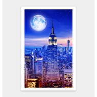 Pintoo Jigsaw Puzzle 1000 pcs H2653: Moon Night Series - Empire State Building