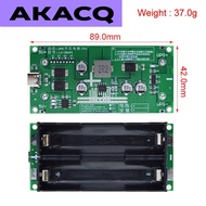 Type-C 15W 3A 18650 Lithium Battery Charger Module DC-DC Step Up Booster Fast Charge UPS Power Suppl