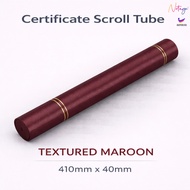 410mm Certificate Scroll Holder Extra Long Size for Graduation Award Certificate