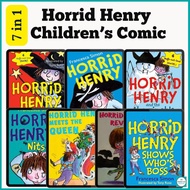 [Softcopy] Horrid Henry 7 in 1 Children's Comic Bundle | Francesca Simon Humor Comic Novel Story Ebo