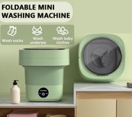 Full Automatic Mini Portable Washing Machine Foldable Washing Machines on hand cod