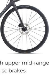 Giant P-R2 Disc wheelset tcr ad2原裝碟煞輪組