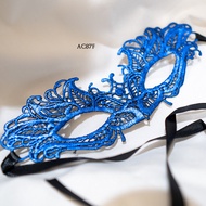 MATA Premium Dance Party Mask Costume Lace Eye Accessories biru Ac87F