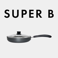 SUPER B • Hard Anodized 20cm/26cm Frypan / Chinese Wok / Frying Pan / No coating / Kitchen