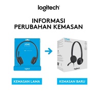 Logitech H340 USB Stereo Headset Noise-Canceling Microphone