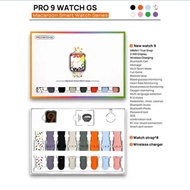 || PROMO ~`~ SmartWatch MAX WATCH 9 PRO (8 in 1) Hryfine SERIES 9 Max AOD Analog ||~~~
