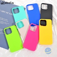 AKABEILA Popular Macaron Soft TPU Phone Case for IPhone 11 Promax 14 12 13 Pro Max 6 7 8 Plus X XR XS Max SE 2020 2022 Big Camera Cover Silicone Cellphone Phone Casing