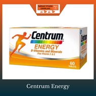 Centrum Energy 60's Tablet (EXP 8/25)