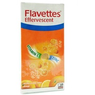 Flavettes Effervescent Vitamin C 1000mg + Zinc 10mg 30s