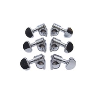 ของแท้3R + 3L GROVER หัวกีตาร์เครื่องจูนเนอร์1:18 Chrome