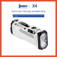 Wuben X4 Dimming Long Range Outdoor Lighting RGB Strong Flashlight