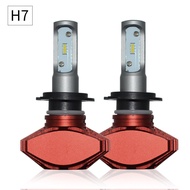 Red Car LED Headlight Headlight H1 H4 H7 H11 9005 LED Headlight