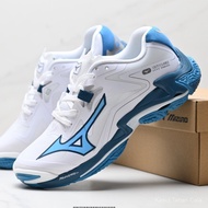 Mizuno Wave Lightning Z8 Kasut Sukan dan Santai Selesa Biru dan Putih Z5O0