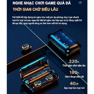Tai Nghe Không Dây Bluetooth Tws F9 Pro Cảm Ứng Chạm  Kiêm Pin Sạc Dự Phòng