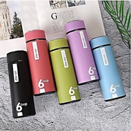 6oup water bottle with plastic cover - 450ml (6 OUP)