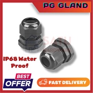 Cable Gland PG Gland Nylon IP68 Black PG16 PG19 PG21 PG25 PG29 PG36 PG42 PG48