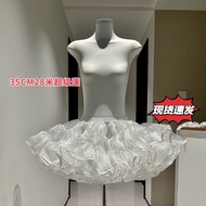 全球大甩卖OL家裙撑35厘米裙撑短款超暴力撑软纱裙撑洛丽塔狗短飞天蓬裙撑OL family skirt 35cm skirt short super stormGJ