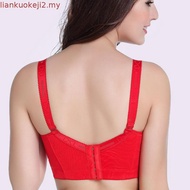 Women's Plus Size Push Up Bra Sexy Lace Full Cup Wired Bra 40/90EF-52/120EF