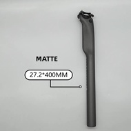 3K Matte sợi carbon hoàn toàn seatpost MTB xe đạp đường núi Yên đi bài Phụ tùng xe đạp 27.2/30.8/31.