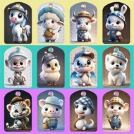 Gift Zodiac Gift Odiac Gift of the Dragon Card Case E Zodiac Cute Year of the Dragon Card Case Eleva