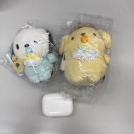 [全新正版日本有牌 奶咀 bb系列］ baby 奶樽奶嘴 bb玩具 布丁狗 布甸狗 Pompompurin Pom Pom Purin pc狗 kawaii 研究所 furyu JAIA 公仔 毛公仔