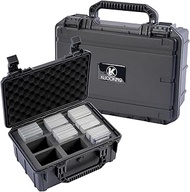 KUOOKING Slab Storage Box,Ultimate Graded Card Case for Sports Cards,Holds 95 Grading Cards, Ideal f