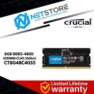 Crucial 8GB DDR5-4800 SODIMM CL40 (16Gbit)