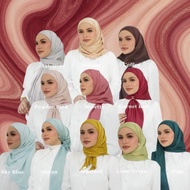 ⭐️SG INSTOCK⭐️SATIN MATTE TRISHAWL BAWAL WITH INNER ATTACHED