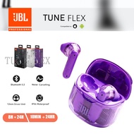 【6 Months Warranty】JBL Tune Flex True Bluetooth Earphones Active Noise Cancellation Wireless Earphones for IOS/Android/Ipad Built-in Microphone Call Bluetooth Earbuds Sports Waterproof Earbuds JBL Bluetooth Earphones Original