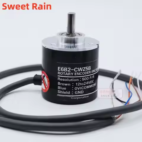 E6B2CWZ5B ABZ 3-phase Rotary Encoder E6B2-CWZ5B 10/20/30/100/300/360/500/1000/2000/2500P/R DC12-24V,