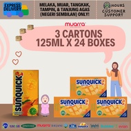 Sunquick Mangga Kotak Juice Drink 3 Carton (72 x 125 ml)  with  EXPRESS DELIVERY SERVICE to Melaka, 
