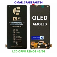 LCD+Touchscreen fullset Oppo Reno7 Reno8 4g/ 5g Reno8t/ A78 Realme9/10 OLED Life future