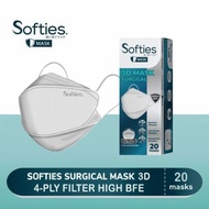 Masker softies 3d mask surgical 4 ply ✌