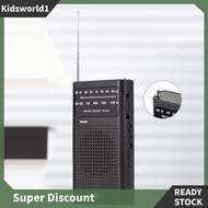 [kidsworld1.sg] Full Band AM FM Radio Battery Powered Analog Radio Portable Pointer Radio