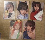 出lesserafim Chaewon 特典小卡