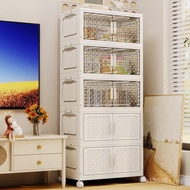 Plastic Storage Box Children's Door Clothing Storage Box Storage Box Magnetic Storage Box Multi-Laye