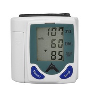 Wrist Cuff LCD Digital Blood Pressure Monitor
