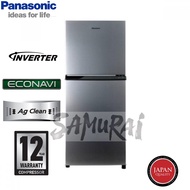 PANASONIC ECONAVI INETER 2 DOOR FRIDGE 234L NR-BL263VPMY GREY