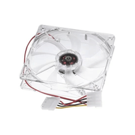 FAN CASING CASE CPU PC KOMPUTER TRANSPARANT LAMPU LED 8CM BAUT 8CM KIPAS PENDINGIN