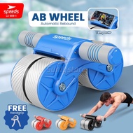 SPEEDS AB Wheel Roller Abdominal Roller Alat Olahraga Perut Fitness