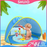 SHUIO Pop Up Kids Camping Tent Portable Play House Beach Tent Waterproof Sun Shelter Shade Foldable Outdoor Tent