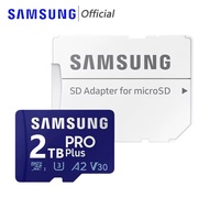 Samsung ไมโคร SD EVO Plus การ์ดความจำ2TB แฟลชเมมโมรี่ U3 4K V30 A2บัตร TF